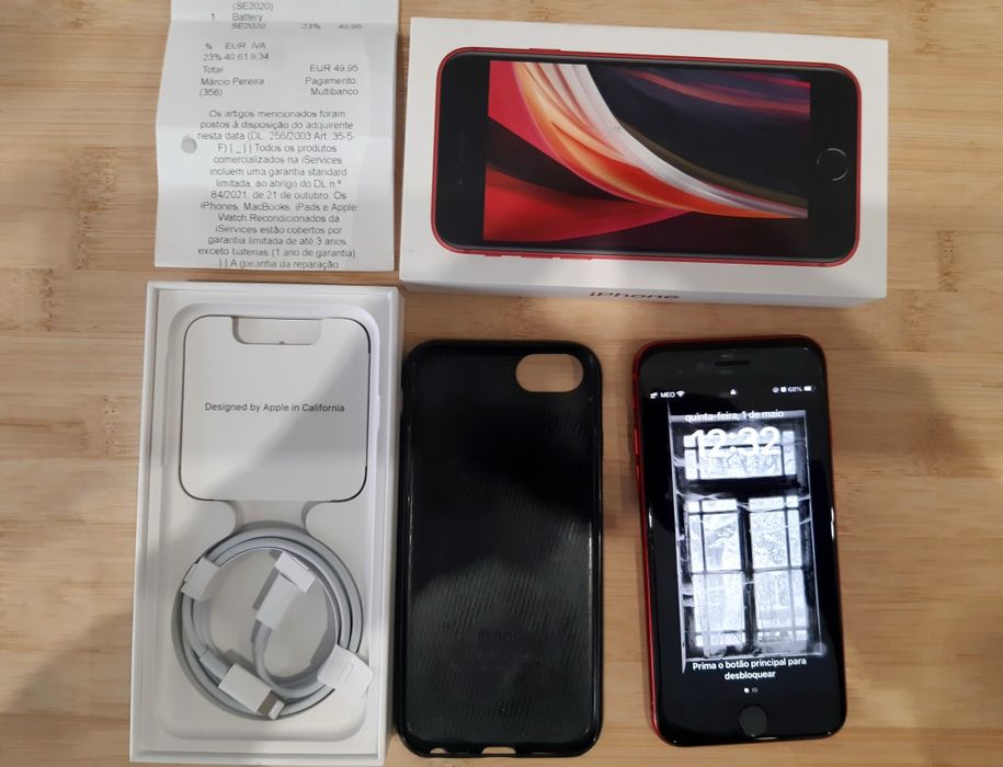 Iphone se 2020 red 128gb