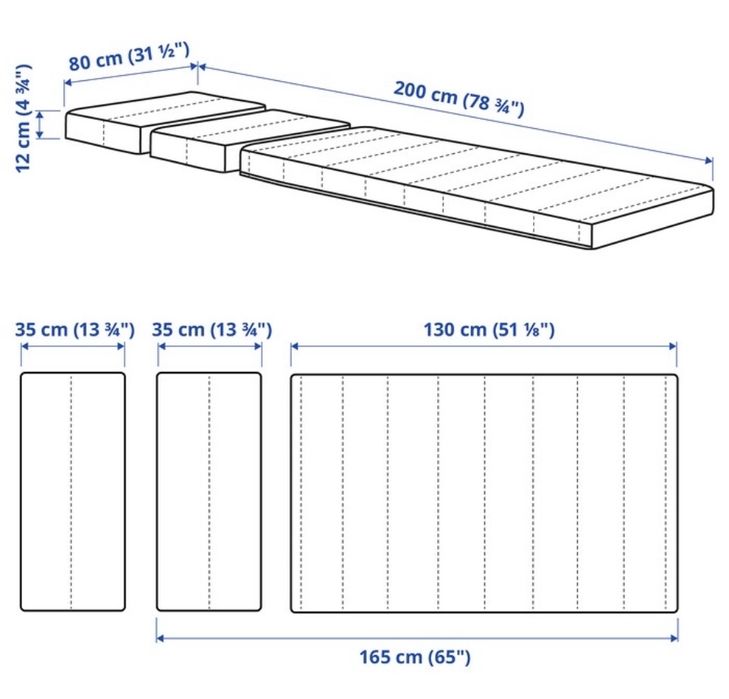 Cama Criança Minnen(extensivel cor branca)com estrado e colchão