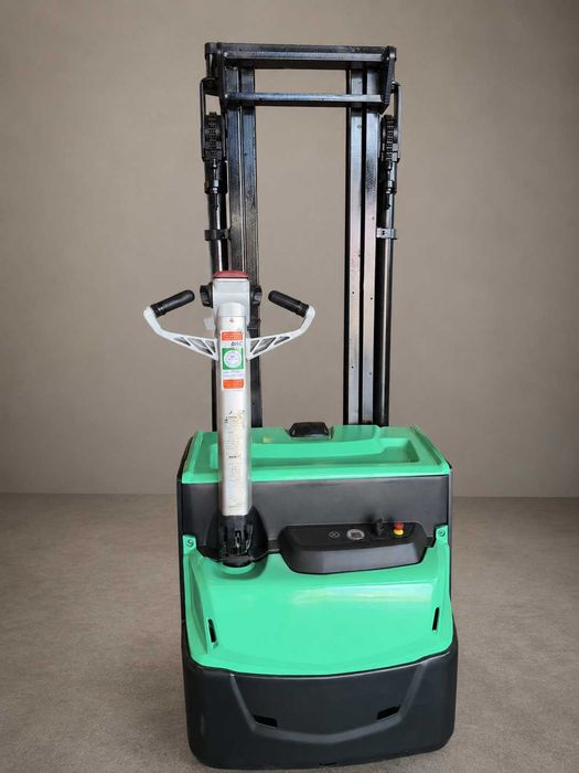 Stacker Elétrico Mitsubishi SBP12N2 | 1.200 kg | Elevação 2,5 m | Ano 2018