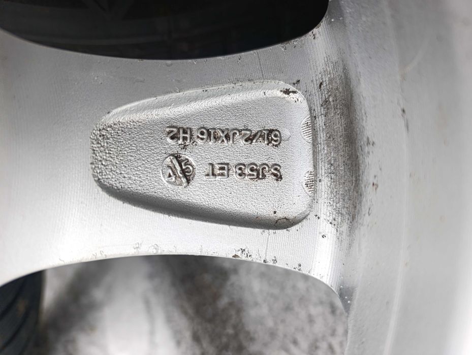 Диски титанові з резиною 4 шт 5\114.3 на 16 Спортейж  Туксон