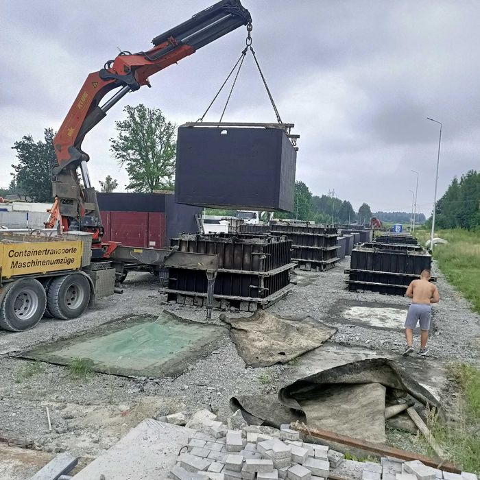 Zbiornik na Szambo 12m3 na Deszczówkę OLSZTYN Szamba MOJA WODA Piwnica