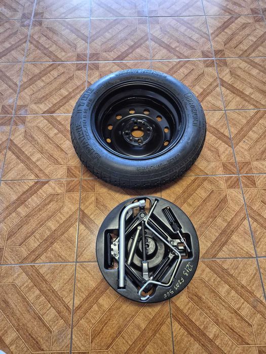 Fiat 500 Kit roda suplente e pneu de reserva completo