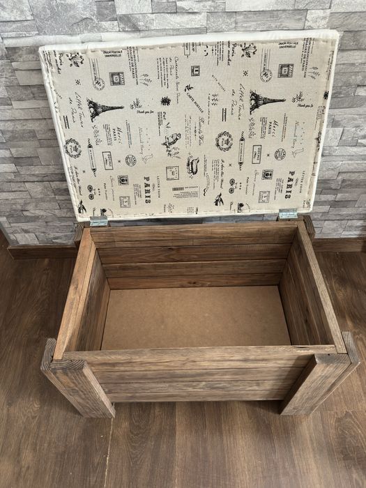 Banco com arrumação