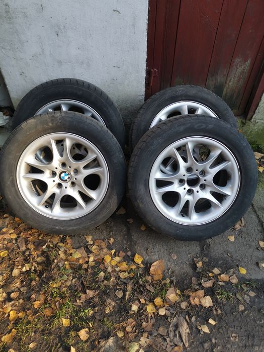 Felgi aluminiowe BMW X3 17" styling 111 z oponami letnimi