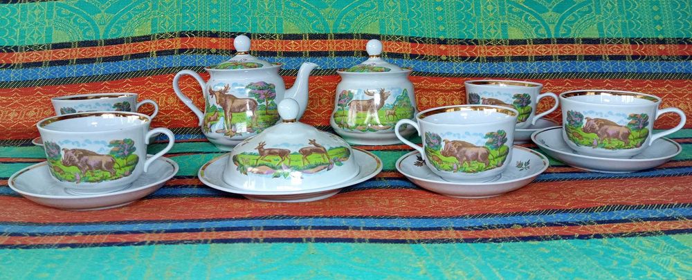 Чайний сервіз "Лісові звірі"