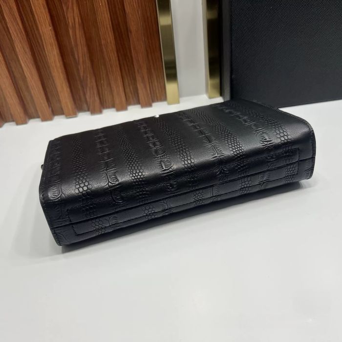 Клатч барсетка шкіряна montblanc