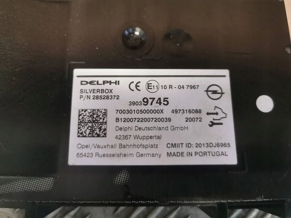 modul wzmacniacz radia delphi opel insignia 39039745