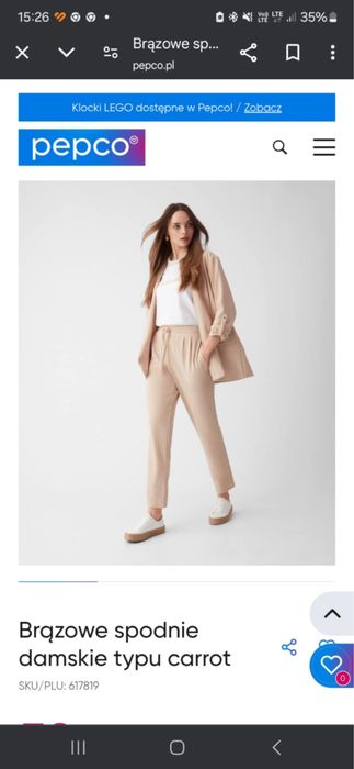 Komplet damski pepco