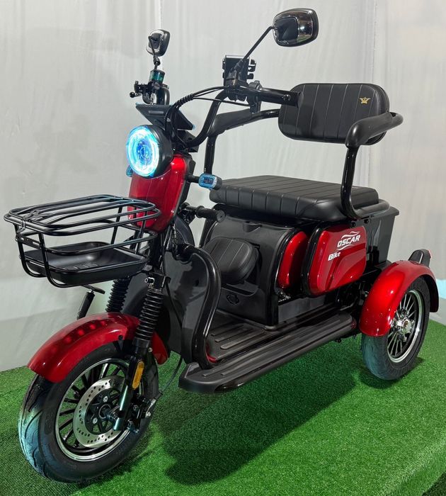 Трицикл електроскутер 1200ват. OSCAR Trio