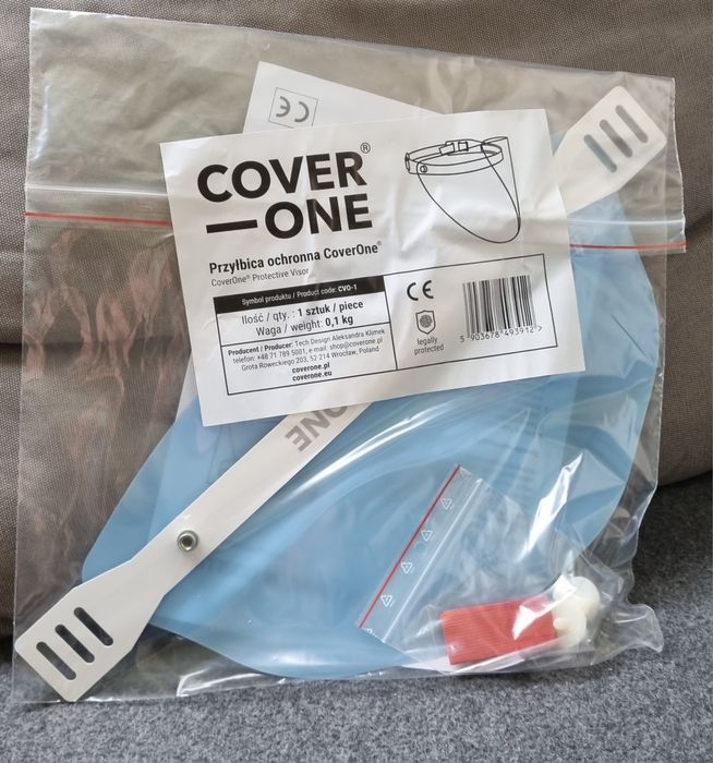 Przyłbica ochronna cover one