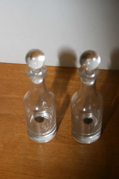 Garrafas em Cristal Italiano RCR (Royal Cristal Rock).