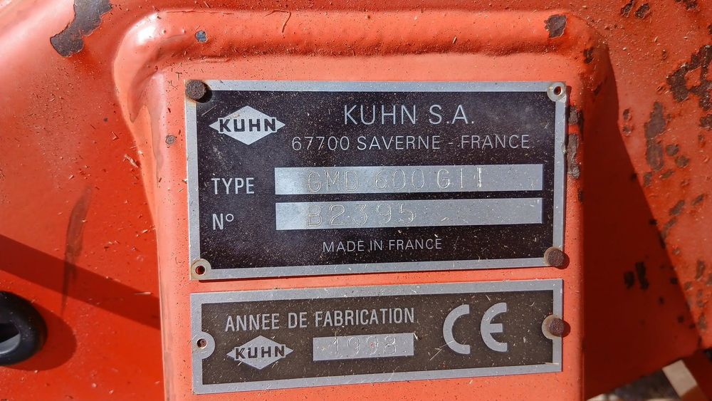 Gadanheira de discos Kuhn GMD 600