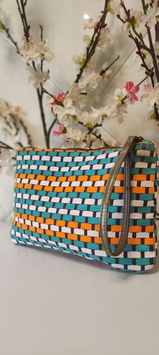 Bolsa como nova em tecido