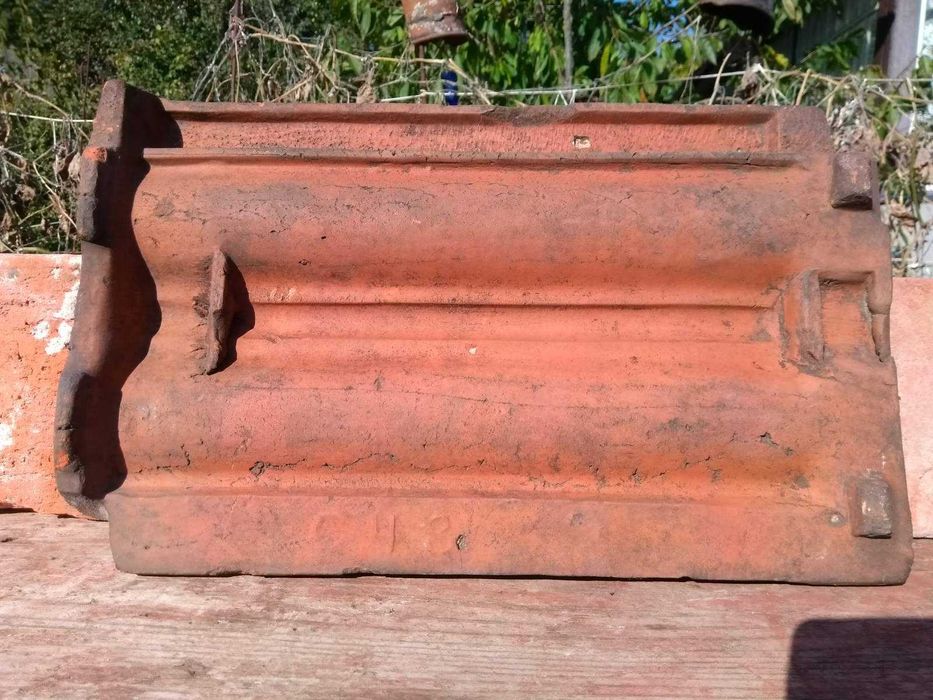 Старинный антикварные царские печные изразцы напольная плитка черепица