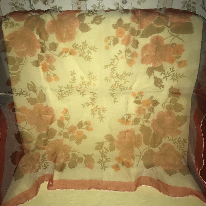 Газовые платки | Головные винтажные платки СССР, 5 штук