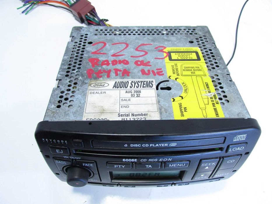 Radio radioodtwarzacz cd ford transit connect mondeo focus