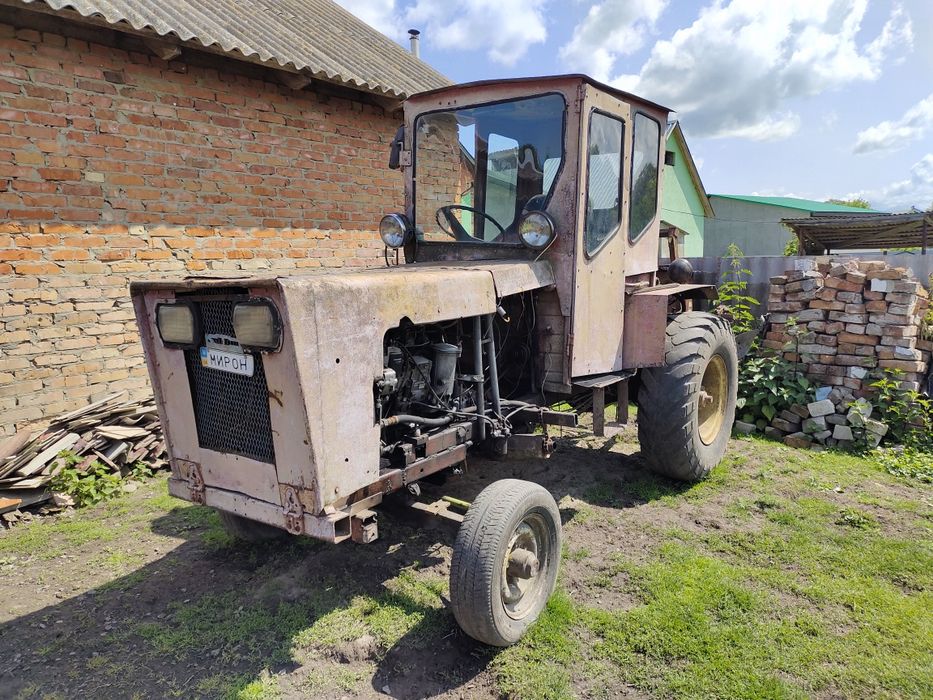 Продам саморобний трактор двигун Mercedes, плуг культиватор плужки