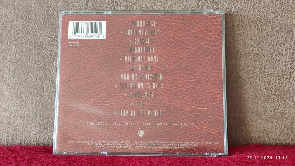 Van Halen - For Unlawful Carnal Knowledge CD