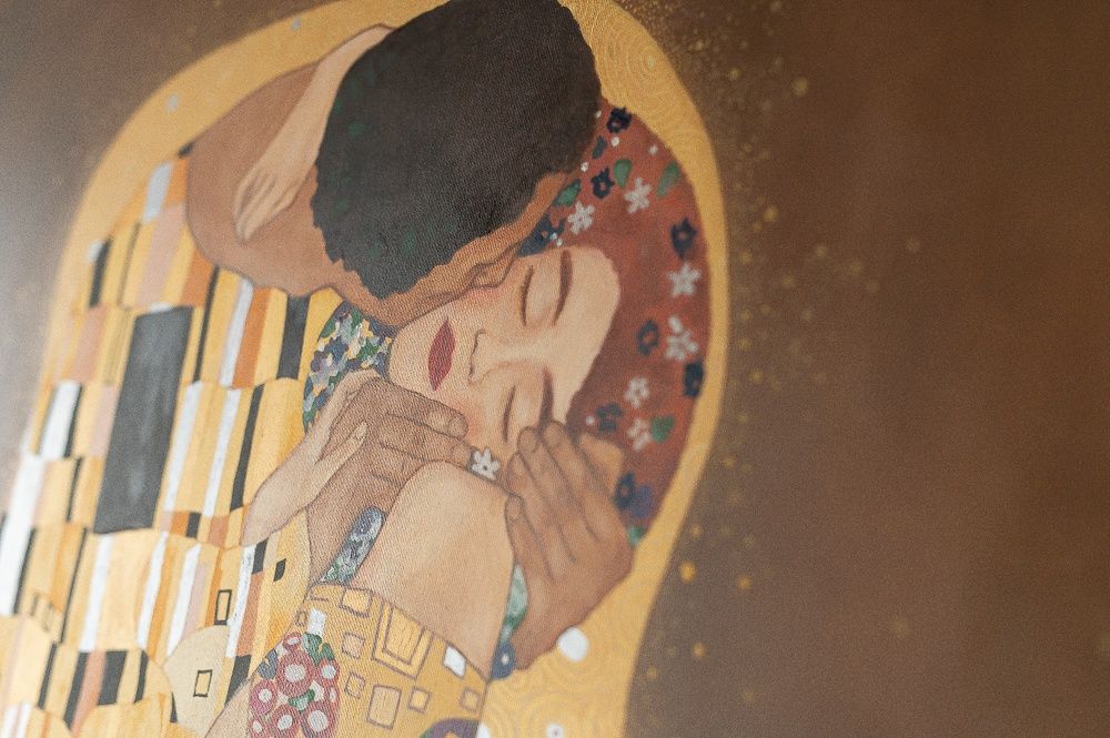 Pocałunek G.Klimt obraz olejny