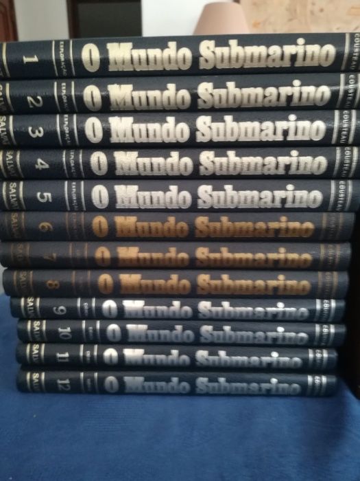 "O Mundo Submarino,Cousteau e "A Fauna " em português
