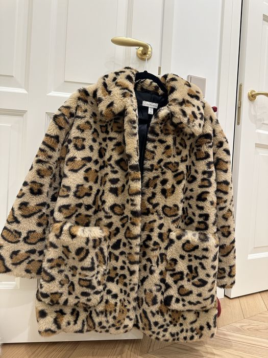 Шуба леопардова Topshop 36