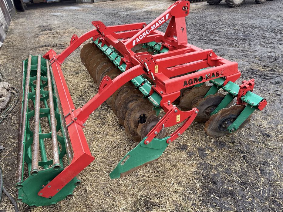 Brona talerzowa agromasz 3m