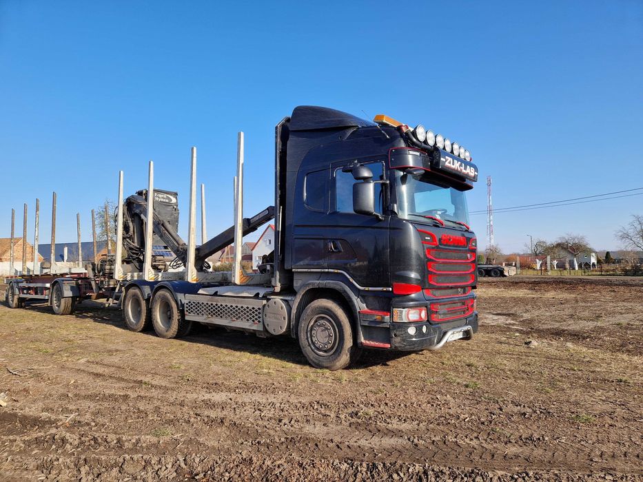 Scania r560 do drewna