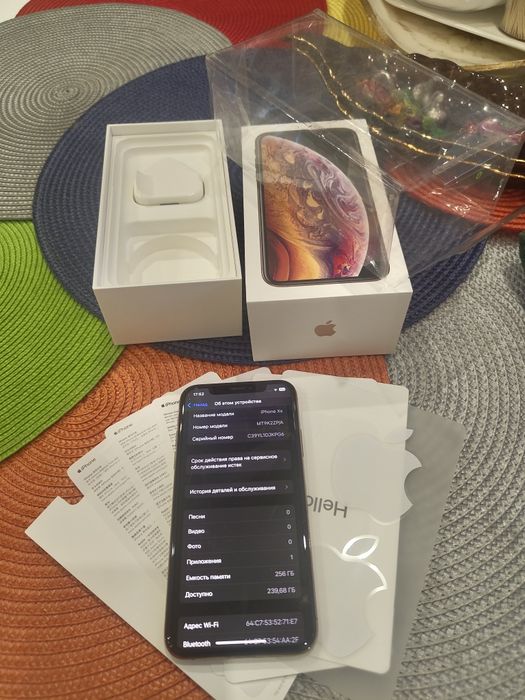 Iphone xs 256 , neverlock