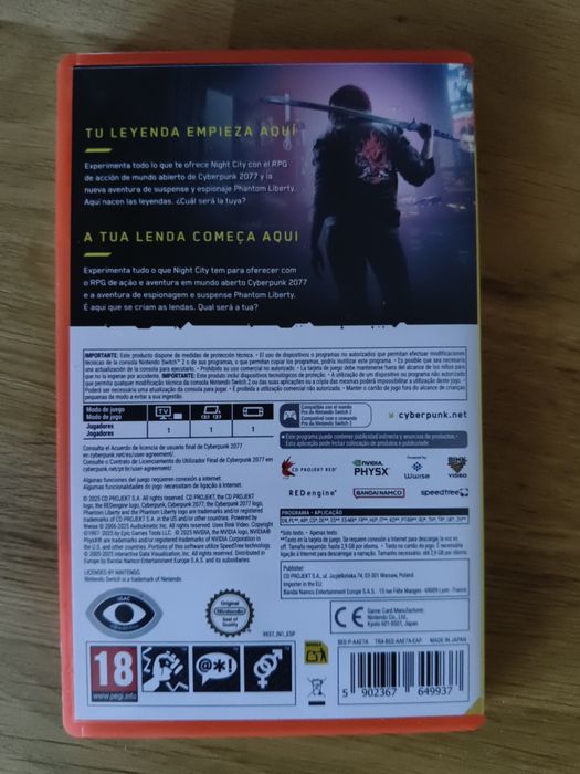 Cyberpunk 2077 Nintendo Switch 2