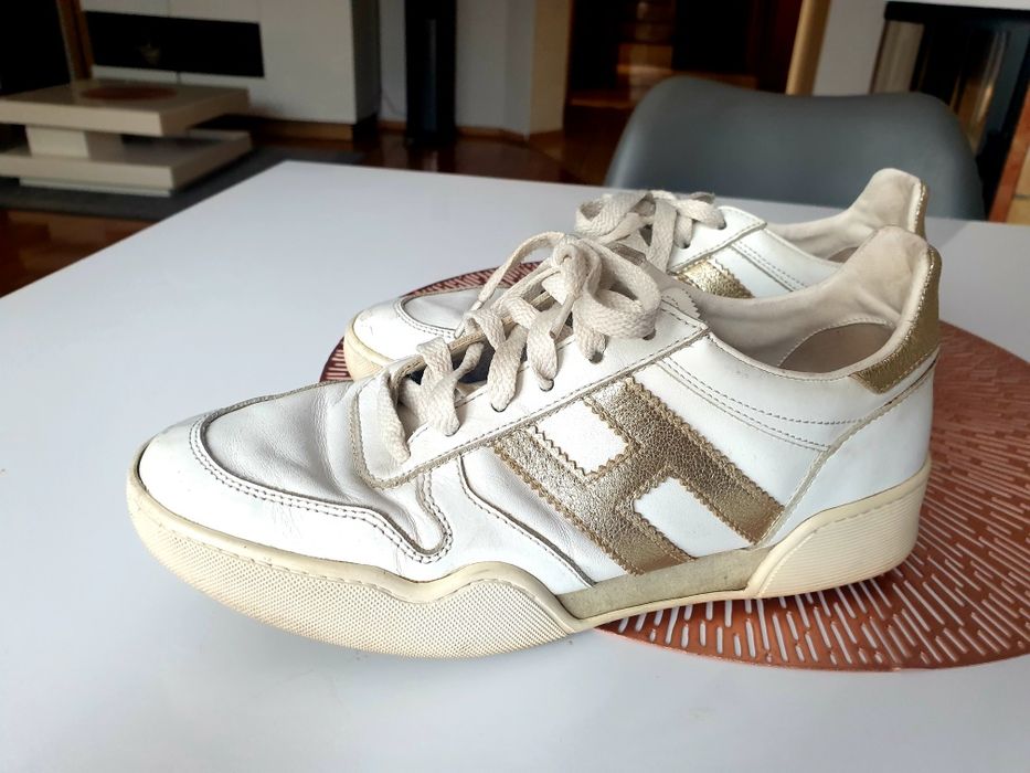 Buty Hogan rozm 37 białe złote