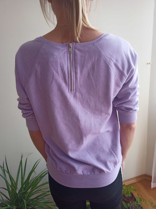 Bluza damska liliowa