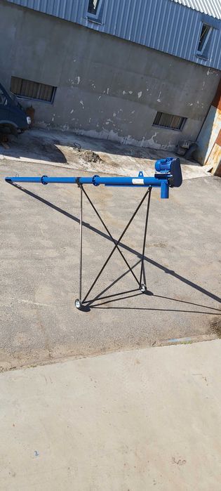 Гвинтовий конвеєр. Шнековый погрузчик для зерна, сои, семечки 159мм