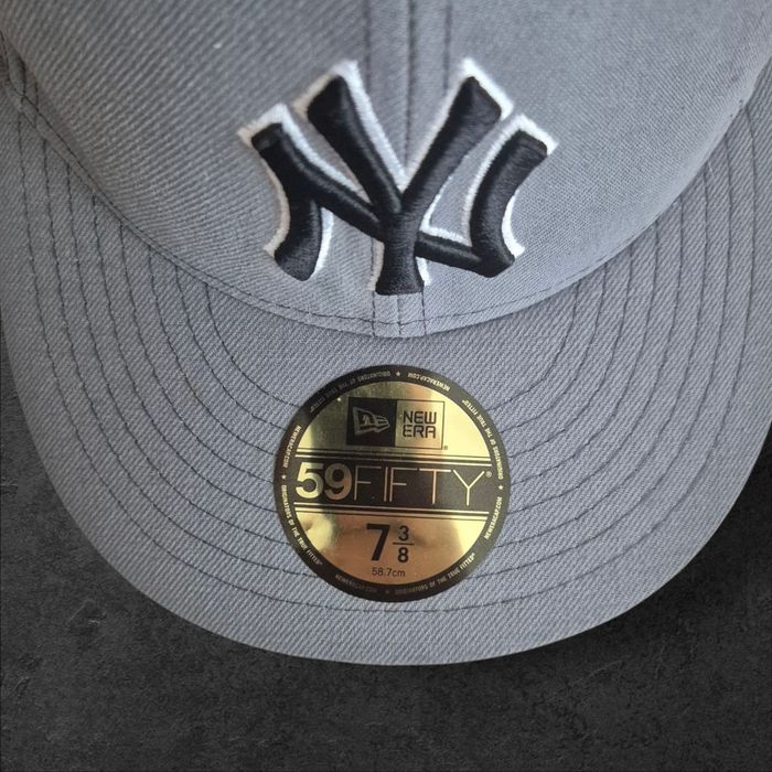 New Era czapka z daszkiem basic full cap 59fifty side patch new york Y