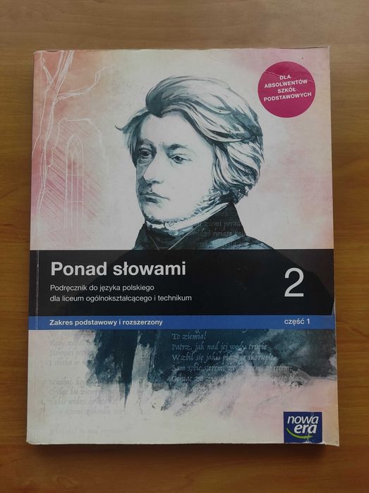 Ponad słowami 2 część 1 Zakres podstawowy i rozszerzony