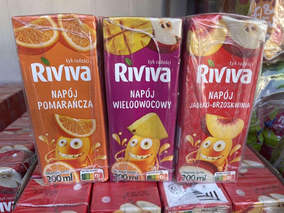 Сок Ривива 200мл / сік Рівіва / Riviva дитячий сік