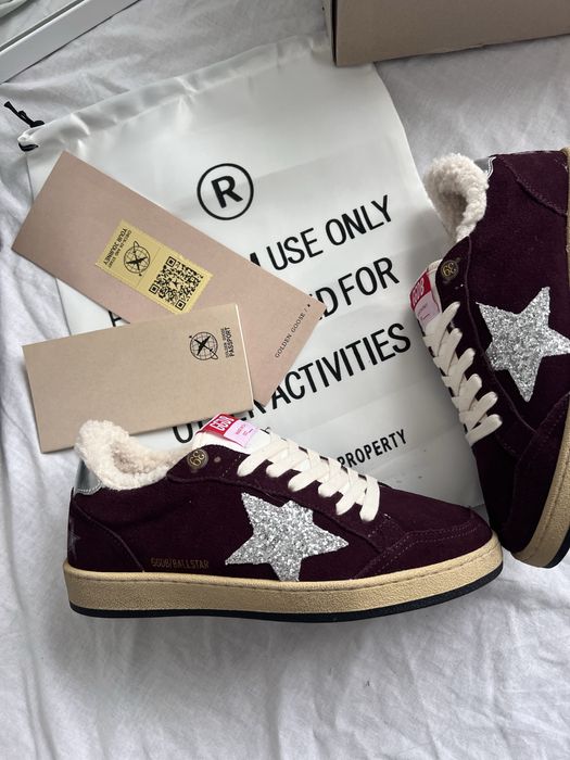 Кеди на меху Голден Гуси/ Кросівки Golden Goose/ Moon Boot/ Утеплені