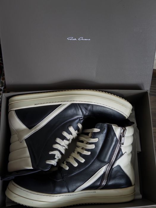 Rick owens geobasket (balenciaga track runner ramones opium y2k)