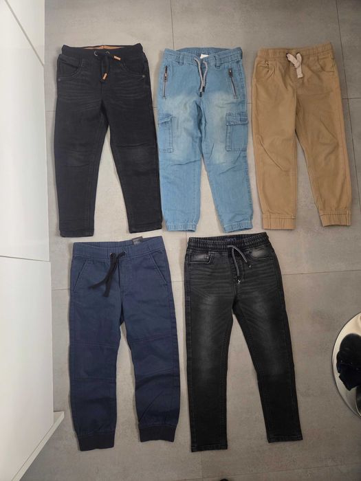 Spodnie chłopiece w roz. 110/116