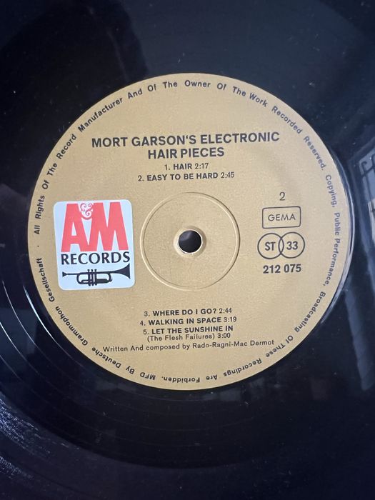Платівки Mort Garsons Electronic, Falco, Mike+The Mechanics
