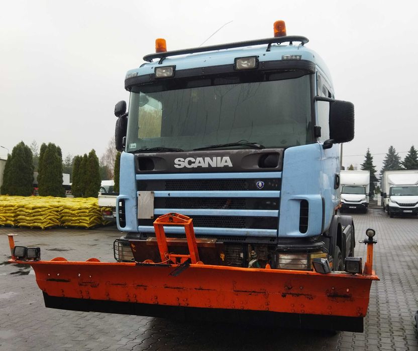 SCANIA SPECJALNY pomoc drogowa zmiana konstrukcyjna