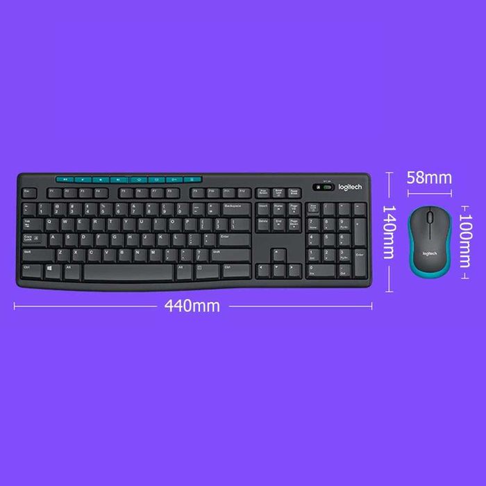 Комплект (клавиатура + мышь) Logitech MK275 Wireless Combo: 850 грн ...