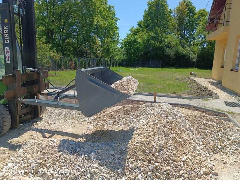 Łyżka 1.2m Do Wózka Widłowego Hydrauliczna. Dostawa Raty Vat