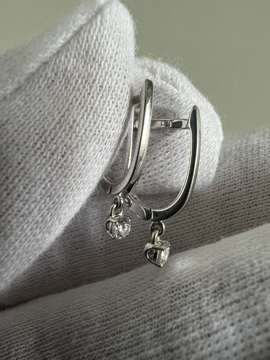 Серьги с бриллиантами