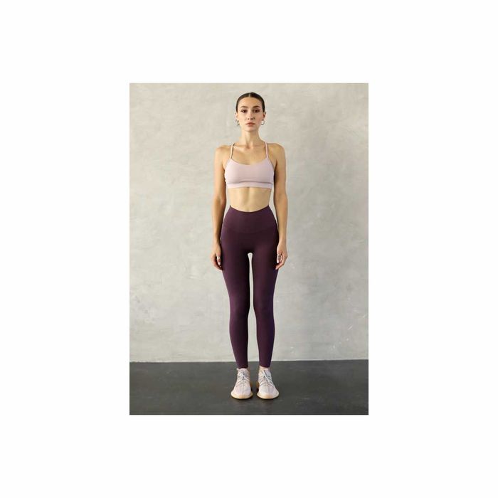 Легінси Alo Yoga Stretch High Waist Sports Leggings Purple D19108