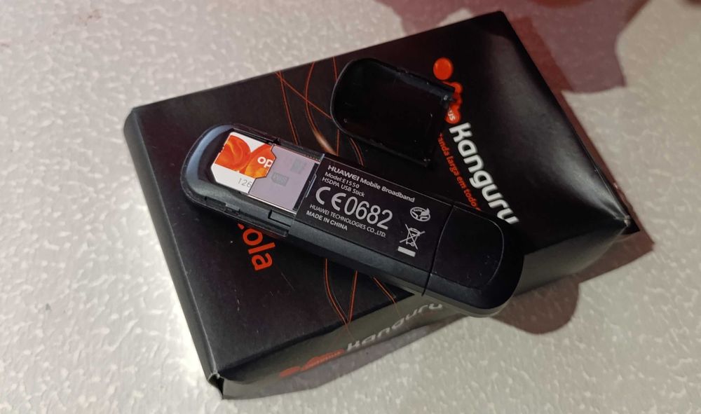 Pen Internet  Banda Larga c/ cartão Kanguru Huawei Mobil Broadband USB