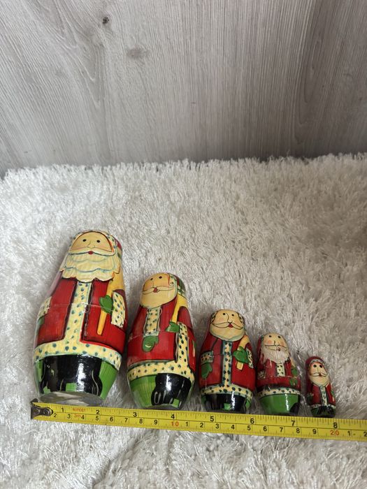 Matrioszki Mikołaje