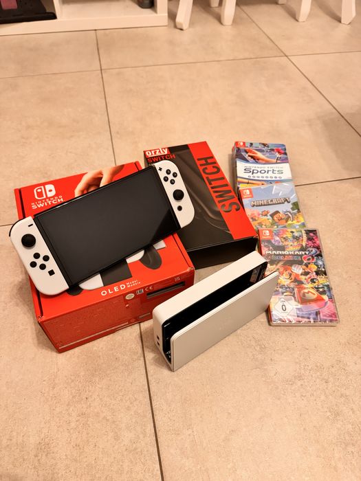 NOWE Nintendo Switch Oled White