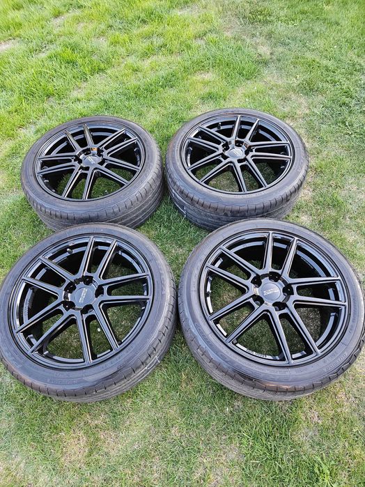 Felgi VOLVO FORD  ANZIO SPLIT 5x108 7.5x18 ET45 Diamond Black