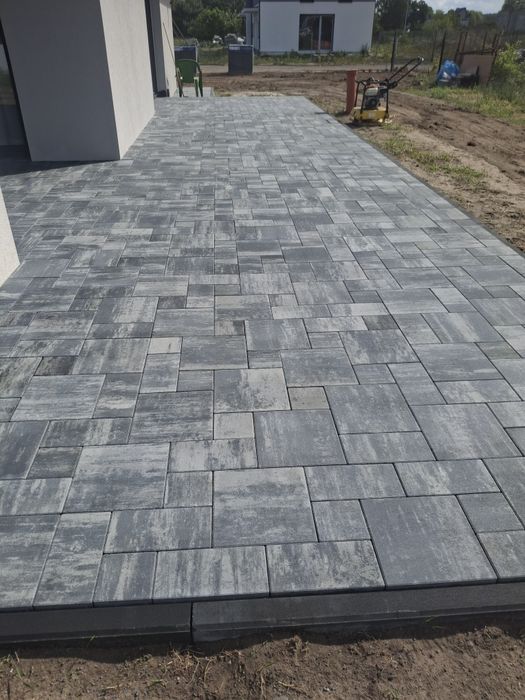 Brukarstwo, kostka brukowa,układanie kostki