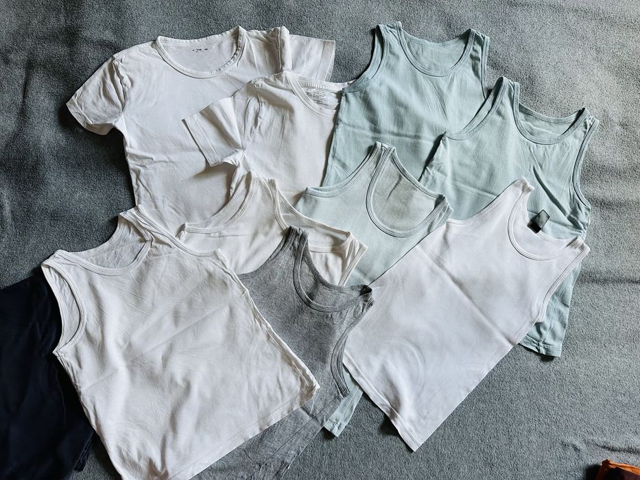 Футболки майки трусики. 6-7 лет